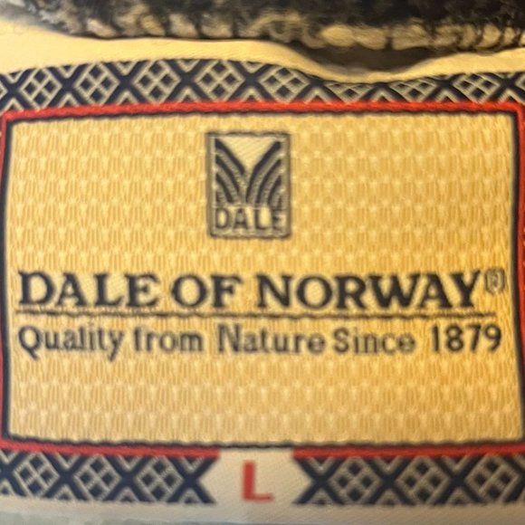 Vintage Heirloom Dale of Norway Reindeer Quarter-zip Pullover Sweater mens Large - Picture 5 of 10